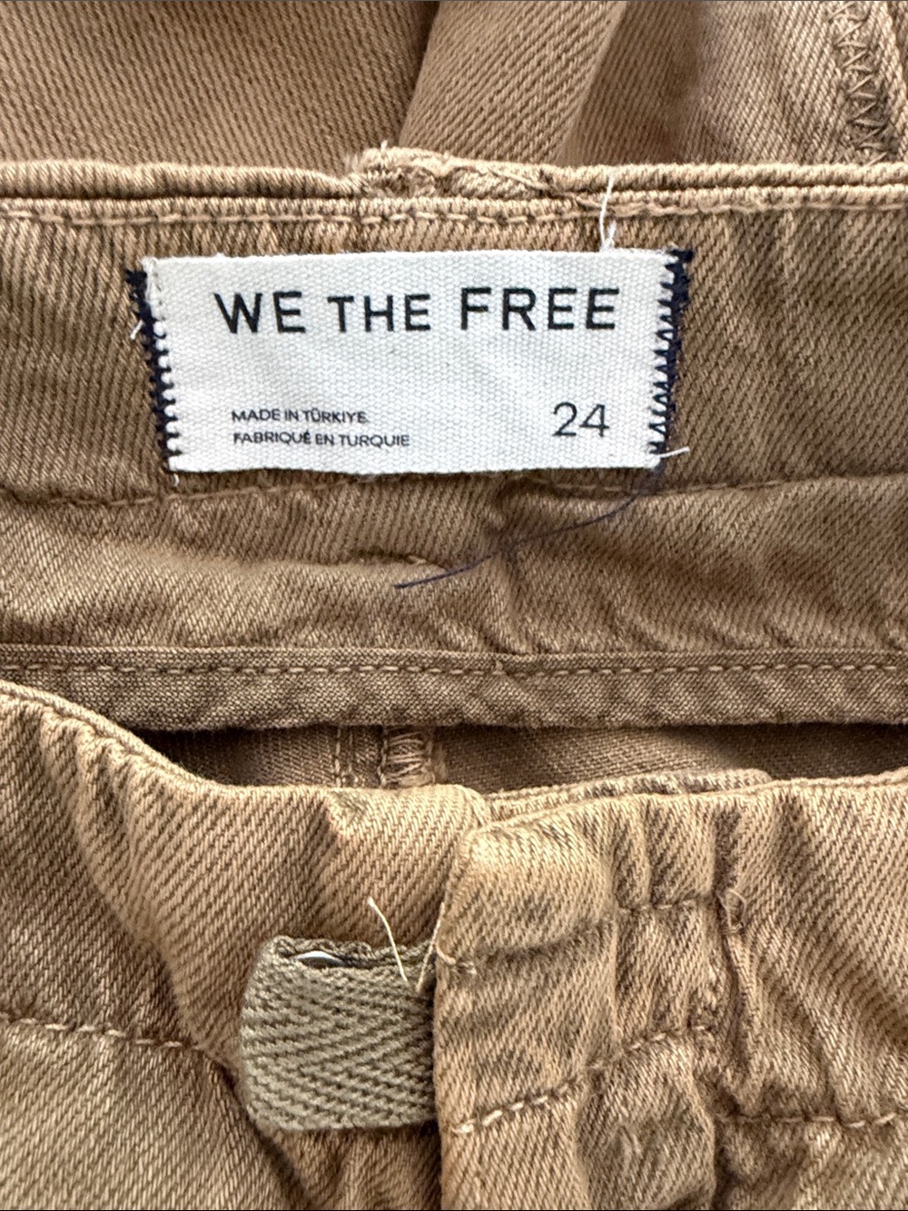 We The Free Lotus Jean Mustard 24 NWT - Picture 4 of 4